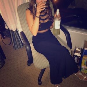 Black prom dress